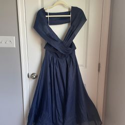 Off Shoulder Formal Tea Dress