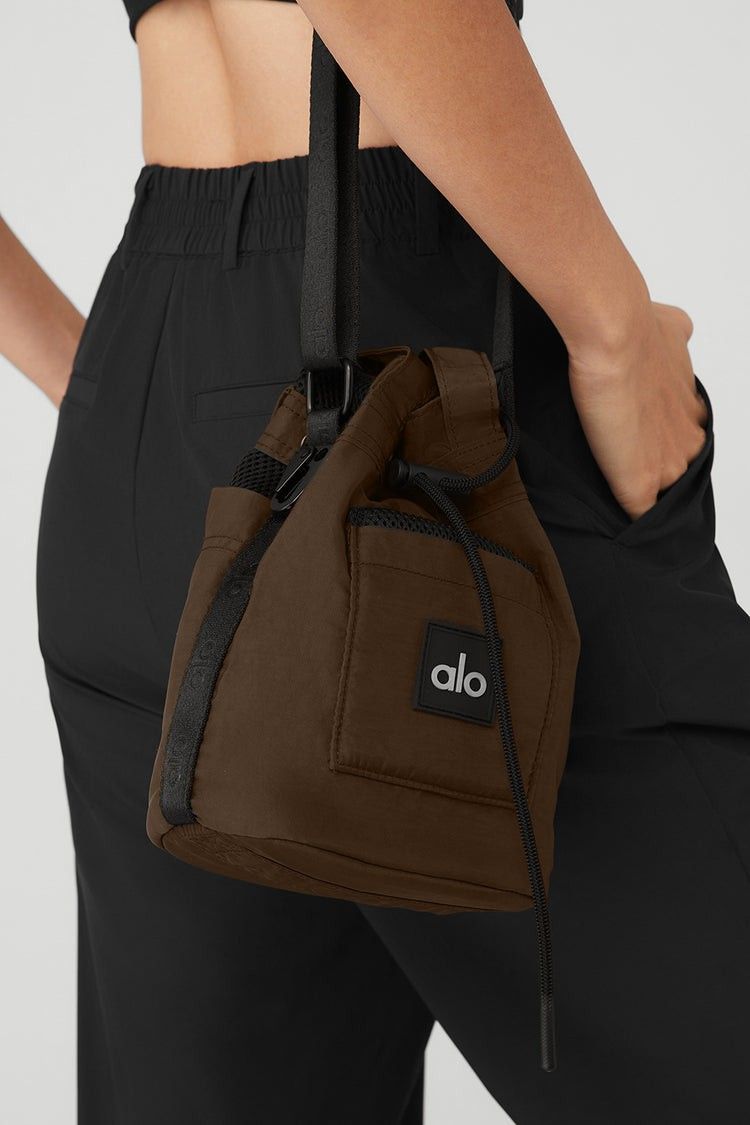 Brown Bucket Bag