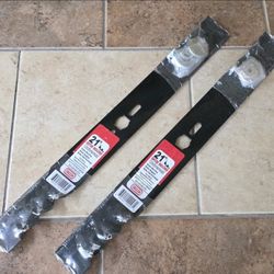 2 Pk Universal 21-inch Premium Gator Walk Behind Mower Blade Replacement 532135