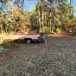 Non Operational GMC Pickup Truck