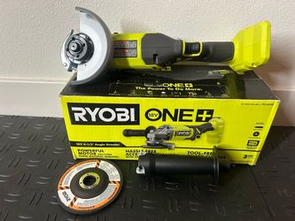 RYOBI ONE+ 18V Cordless 4-1/2 in. Angle Grinder (Tool Only)