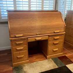 1920’s “Winners Only” Edwardian Oak Desk
