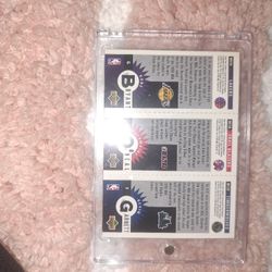 NBA 1996 Collector's Choice Kevin Garnett, Jermaine Oneal, Kobe Bryant