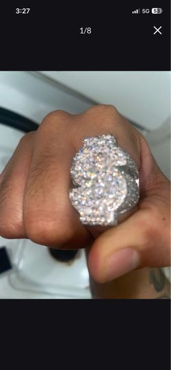 New  Moissanite Size 8