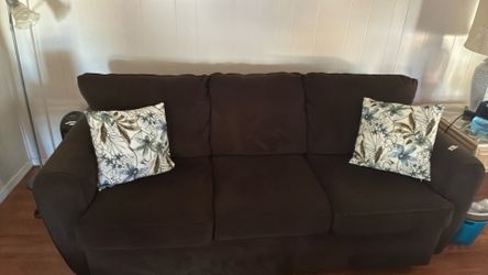 Beautiful comfortable couch for sale perfect condition moving out of State everything must go 100 .00