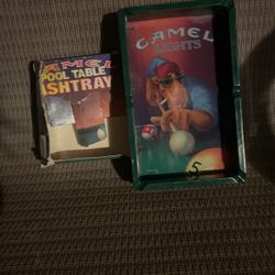 Camel Pool Player Ashtray