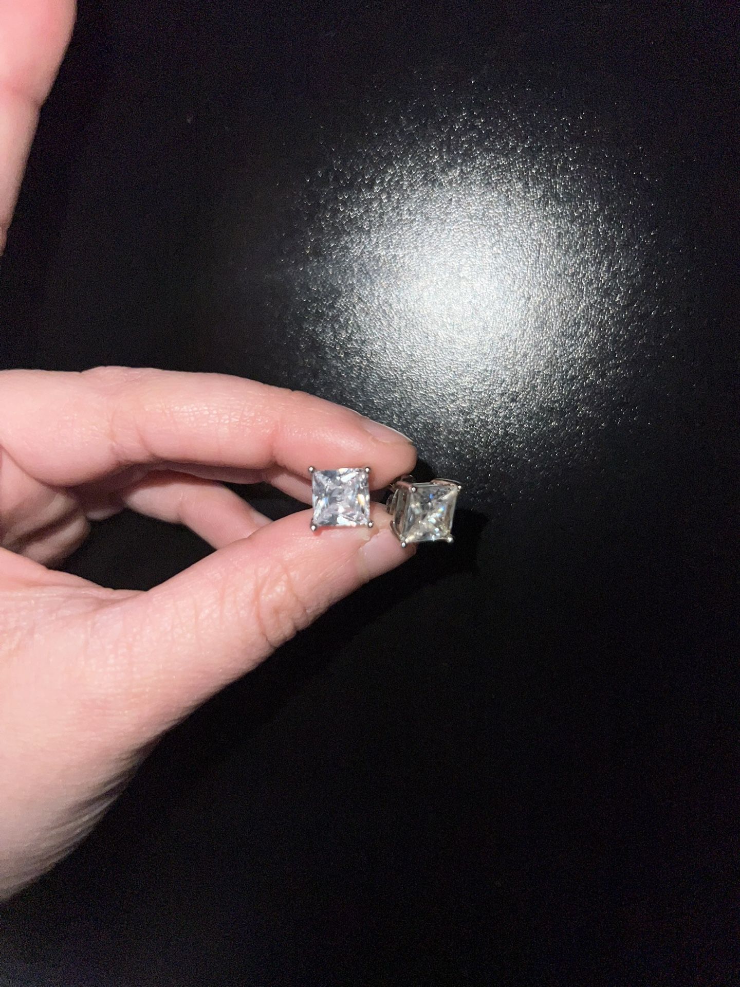 Big Diamond Earrings