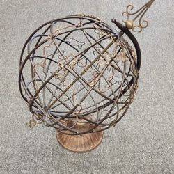 See Through Transparent Globe World Globe Decor 