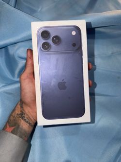 Blue brand new sealed iPhone 17 pro max