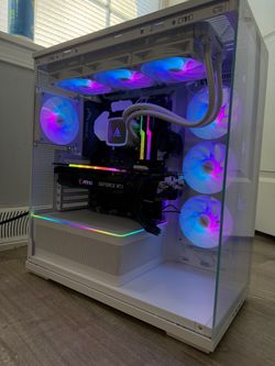 Powerful Gaming PC | Ryzen 7 5800X3D | RTX 3080 Ti 12GB | 64GB DDR4 RGB | 1TB NVMe | 360mm Liquid Cooled | White Case