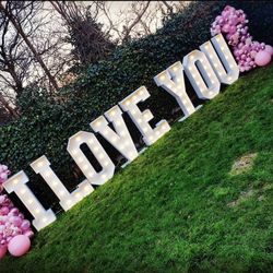 Marquee Letters And Numbers