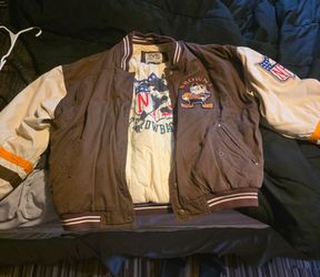 Mirage Cleveland Browns NFL Throwbacks Jacket (Rare!) XL (fits more like LG) $100