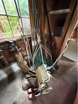 Antique sporting equipment