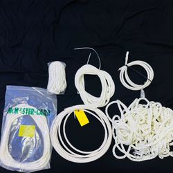Assorted Braided Utility Rope Bundle – Approx. 150+ Ft – McMaster-Carr Included