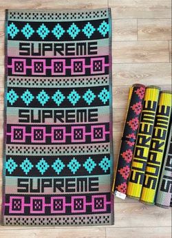 Supreme Woven Mat World Cup Colors 🔥