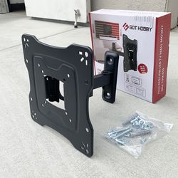 $9 (Brand New) Universal TV Wall Mount 17-42 Inches Swivel Tilt Bracket, Max 55 Lbs