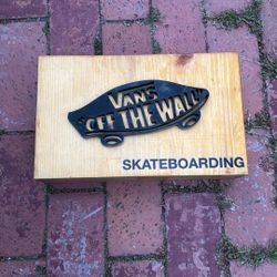 Skateboarding Vans off the Wall room decoration (store display)  