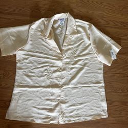 100% poliéster made in Mexico Nancy shirt 👚 women’s size 38-42