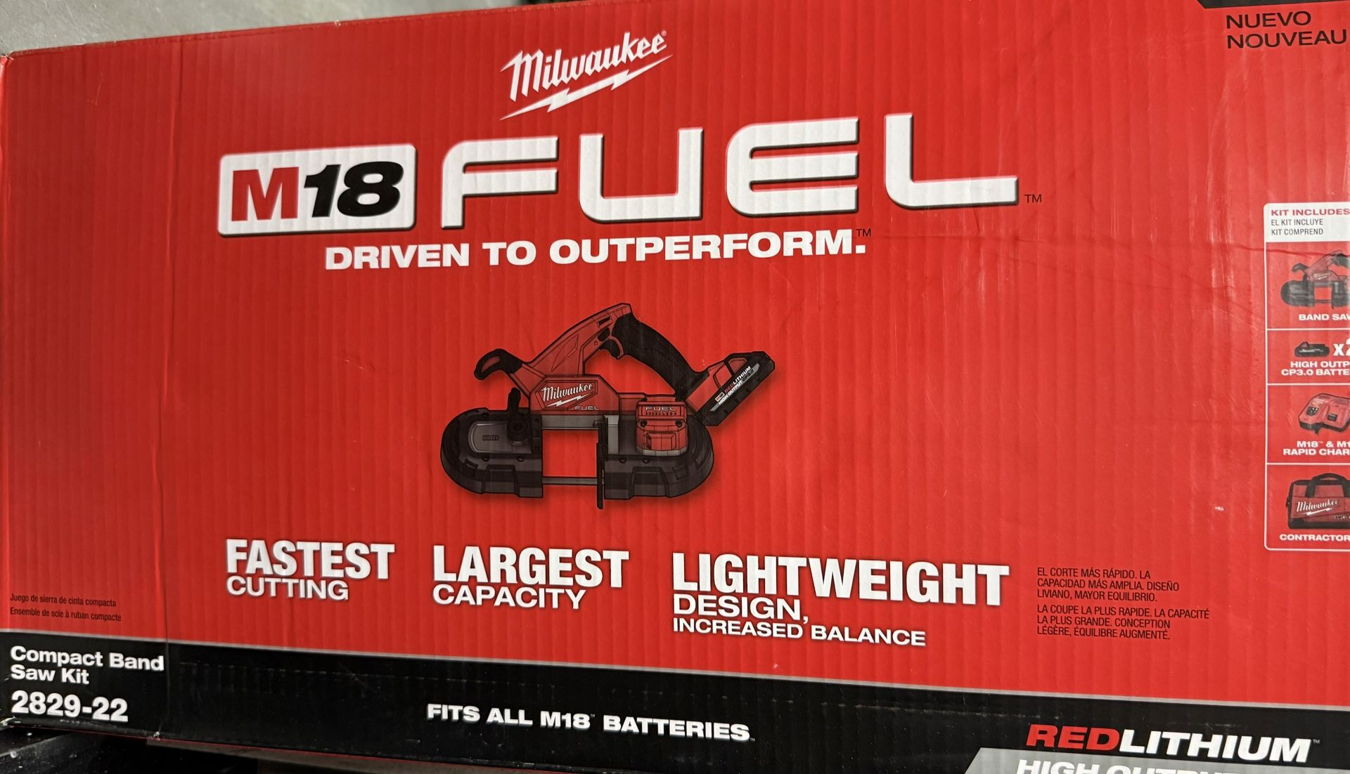 Milwaukee M18 FUEL Compact Band Saw Kit