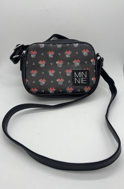 Disney Minnie Mouse DANIELLE NICOLE Black Purse Bag