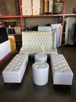 Lounge set up for a lounge room