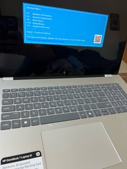 HP omni book 7 business laptop