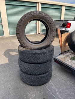 20” Nitto Ridge Grappler Tires LT295/65R20