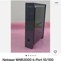 Netgear WNR2000 4-Port 10/100 Wireless N Router (WNR2000v3)