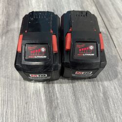 M18 Milwaukee batteries HD12 (Price is for each)