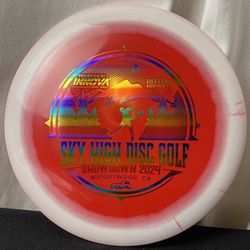 Innova Halo Mamba Red White Swirl Dye Distance Driver Disc Golf 147 Gram 11/6/-5/1 (Brand New) Rare Item!