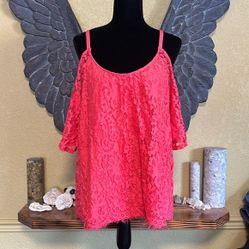 Ricki’s open Shoulder Lace Shirt
