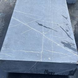 Marquinia Marble table And Corner table Charcoal 