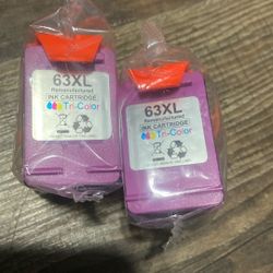 2 63xl Ink Cartridges Compatible With HP