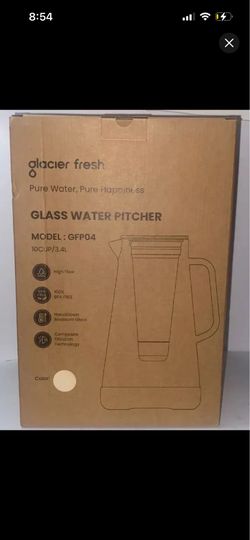 Glacier fresh water pitcher