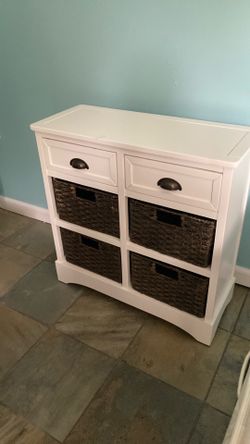 2 drawers storage unit