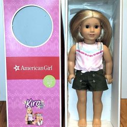 American Girl 18" Doll Kira 2021 Girl Of The Year with Box!