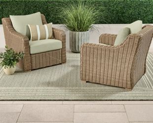 Set of outdoor chairs New