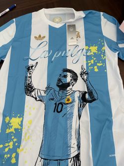 Lionel Messi adidas jersey