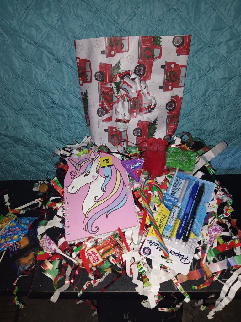 Unicorn Christmas Gift In Bag