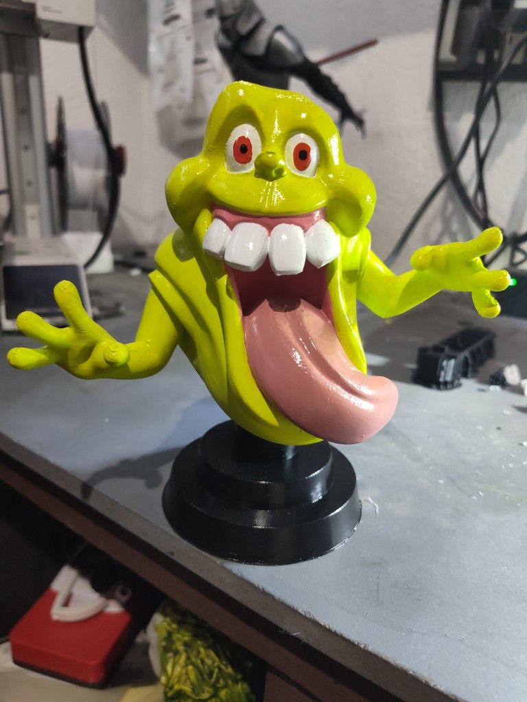 Bust Statue Of Slimmer Ghostbusters