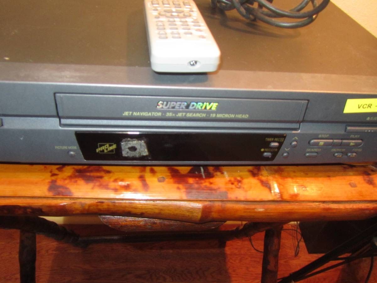 Panasonic Super Drive VCR AG-1340 AG1340P Pro Line Super 4 Head SQPB V