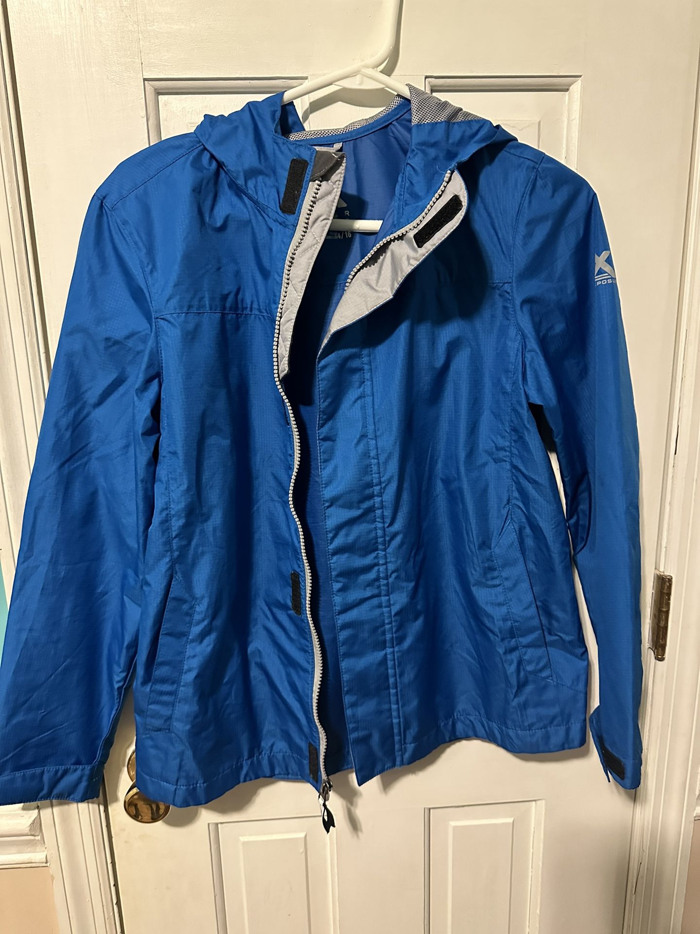 Blue Rain Jacket 