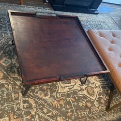 Rustic Wooden Coffee Table 