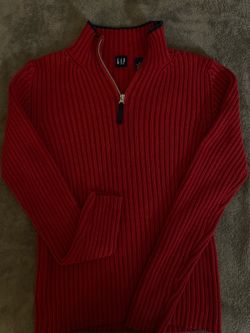 Gap Red Quarter- Zip