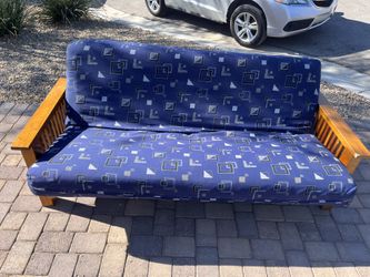 Wooden Sofa Futon