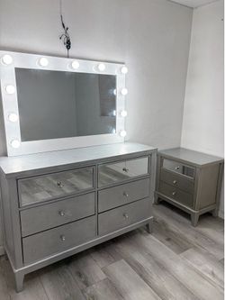 Nightstand and Vanity dresser