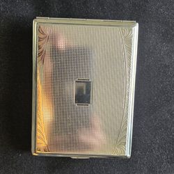 Vintage German cigarette pocket case 

