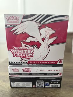 Pokemon Scarlet & Violet White Flare Elite Trainer Box