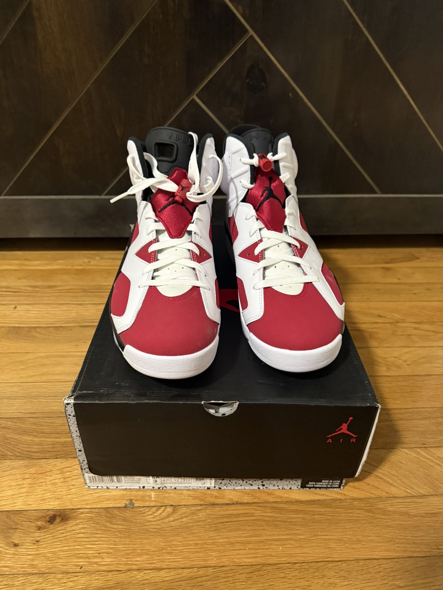 Brand New Air Jordan 6 Carmine Size 13