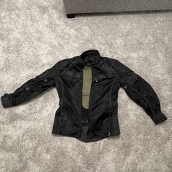 Padded motorcycle jacket